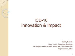 ICD-10 - Care Share Health Alliance