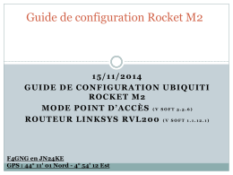 Guide de configuration Rocket M2