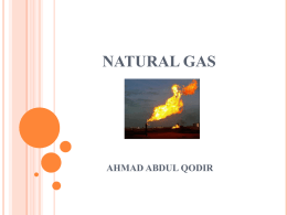 LITTLE ABOUT NATURAL GAS