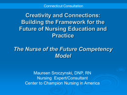 CNC-AC 12-7-12 Nursing Summit Keynote Presentation