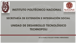 Unidad de Desarrollo Tecnológico TechnoPoli