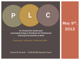 PLC Training Powerpoint