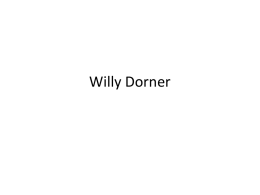 Willy Dorner - Collège Penn Ar C`hleuz