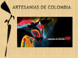 ARTESANIAS DE COLOMBIA SENA