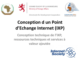 IXP Design - African Union Pages