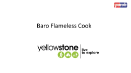 10pk Yellowstone Baro Cook Flameless 50g