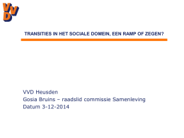 transities - VVD Heusden