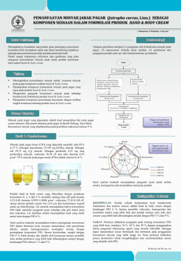 PJO for HnB cream product