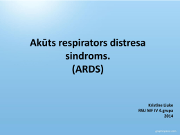 Akūts respirators distresa sindroms