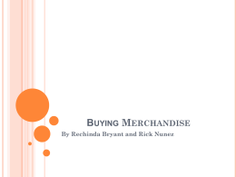 Buying Merchandise Final - Martenson