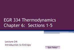 Lecture 24: Introduction to Entropy