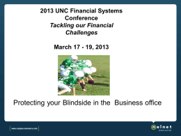 Session Materials - University of North Carolina