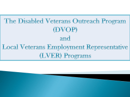 LVER - National Veterans` Training Institute