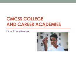 CMCSS College and Career Academies - Clarksville