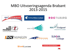 Presentatie van Koers naar Beroep, deel II