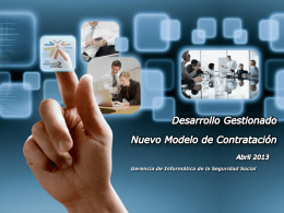 Desarrollo Gestionado - Portal administración electrónica