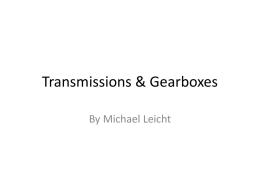 Gearboxs - Cougar Robotics