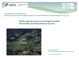 Política Agrícola Comum em Portugal