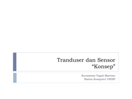K-2 Tranduser dan Sensor