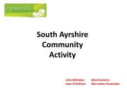South Ayrshire Communities Conference Presentation v2