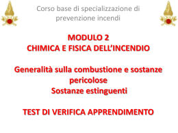 1 Chimica Prodotti Sviluppo Estinguenti