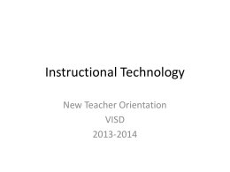 Instructional Technology New Teacher2