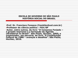 Aula 18 - 15.04 - A formação social do Brasil