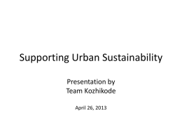 SUS presentation - CLT team