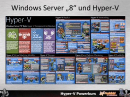 Windows Server 8 und Hyper-V