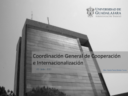 3.-Coordinación General de Cooperación e Internacionalización