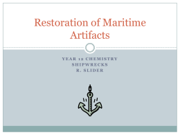 Restoration of Maritime Artifacts - slider-chemistry-12