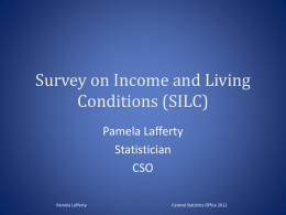 Survey on Income and Living Conditions (SILC)