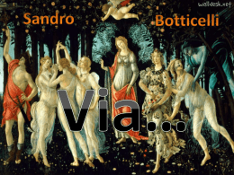 Sandro Botticelli - Leonardo da Vinci