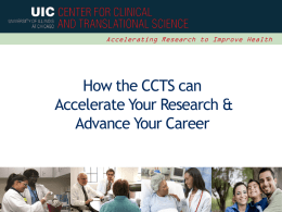 Center for Clinical Translational Science (CCTS)