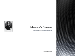 Meniere*s Disease