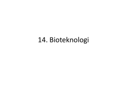 SAP 12 Bioteknologi