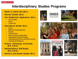 Graduating Student Slideshow #1