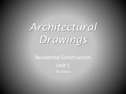 Unit 1 Architectural Drawings