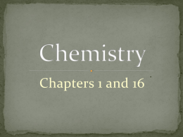 chem ch 1 and 16