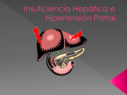 Insuficiencia Hepática e Hipertensión Portal
