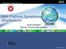 Platform Symphony 5.1 Sales Training - Converged
