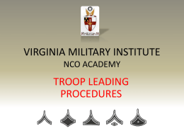 nco - Virginia Military Institute
