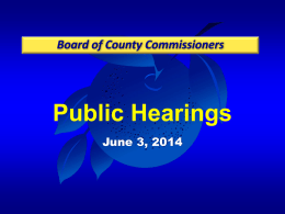 2014-06-03 Public Hearings Fishback, Moss Park, Kerina Parkside