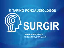 Curso - Taller K-TAPING FONOAUDI&Oacute;LOGOS REGINA