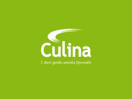 Informasjon om Culina