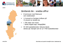 Hälso- och sjukvård - Jämtlands läns landsting