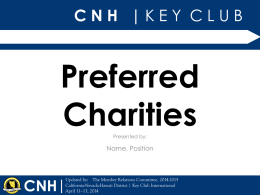 Preferred Charities