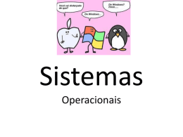 Conceitos sobre Sistemas Operacionais
