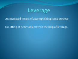 Operating leverage