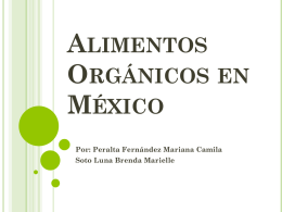 Alimentos Orgánicos en México - Investigacion-2257-2012-2